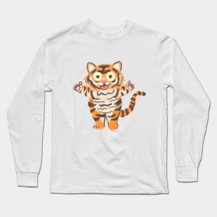 The Happy Tiger Long Sleeve T-Shirt